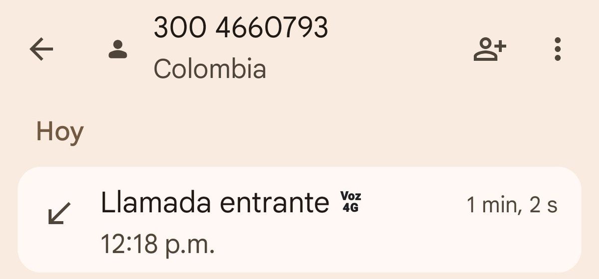 vivivs13's tweet photo. @CaiVirtual Hola. Para reportar el número 3004660793.Dicen que son de MOVISTAR @MovistarCo y que necesitan hacer actualización a 5G y reactivación de plan por el terremoto. Piden datos personales y código que enviarían x mensaje de texto. SON ESTAFADORES. https://t.co/vHKRQso7XN