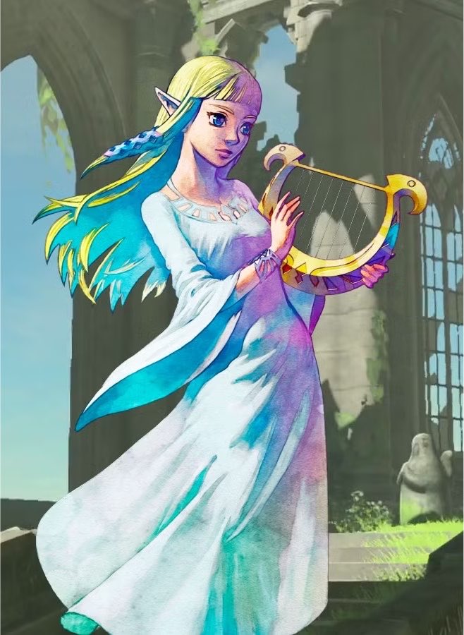 GDLevS's tweet photo. Only one insider account backs this: @DanielRPK reports Samara Weaving as Hylia in the live-action Zelda movie — no word from Nintendo or Sony, who personally confirmed only Bo Bragason as Zelda and Benjamin Evan Ainsworth as Link. In the games, Hylia is the goddess whose sp https://t.co/GHlVZOCLaQ