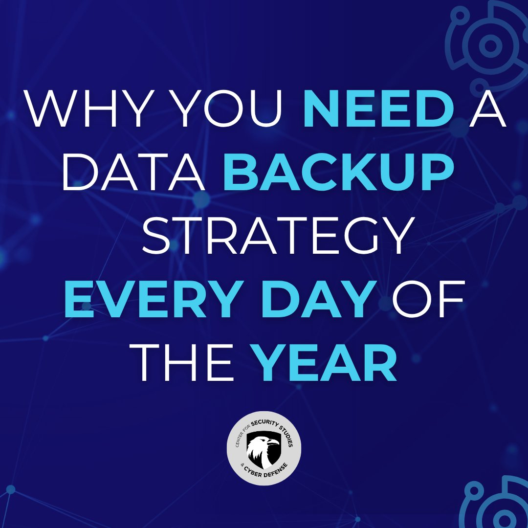 CSSCD_AU's tweet photo. David Dungan of the AU CSSCD writes blogs for the Indiana Executive Council on Cybersecurity, and they are posted on the Indiana Cybersecurity Hub blog page.

Follow the link below to learn more about protecting yourself with regular backups.

https://t.co/VxARzC0iIG https://t.co/urK6AyJFwL
