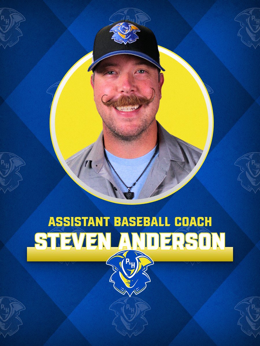 PHCC_Baseball's tweet photo. Patrick & Henry Baseball is excited to officially welcome Mason Gary and Steven Anderson to our coaching staff!
Coach Gary will serve as our Associate Head Coach & Pitching Coach, while Coach Anderson joins the Patriots as an Assistant Coach
#PHamily ✖️ #RollPats https://t.co/aKXAzAMYIb