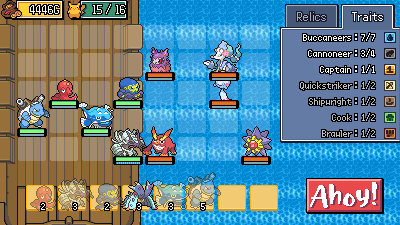 PokeFangameNews's tweet photo. Aipom's Great Pirate Adventure is out NOW! 🏴‍☠️
Features:
- Auto-Battler
- Find and recruit a cast of over 60 characters
- Collect over 80 relics
- 3 bosses
- Random special events with tough choices to make
- Endless Mode

⏬ Check it out ⏬
https://t.co/GVLxnovblH https://t.co/SOSCUwHY12