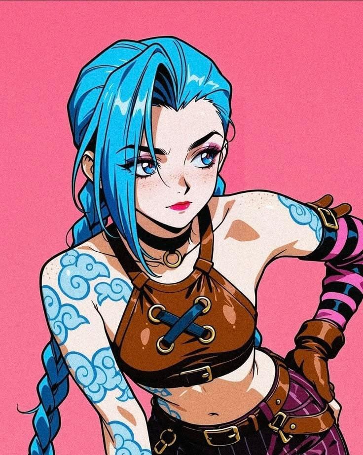 abd_ataf's tweet photo. Jinx never fails to steal the spotlight.

#AnimeCommunity #Illustration #DigitalArtist #ArtShare #OCArt #CharacterDesign #LeagueOfLegends #commission #arcane #season #loveart https://t.co/QVAAU5WRug