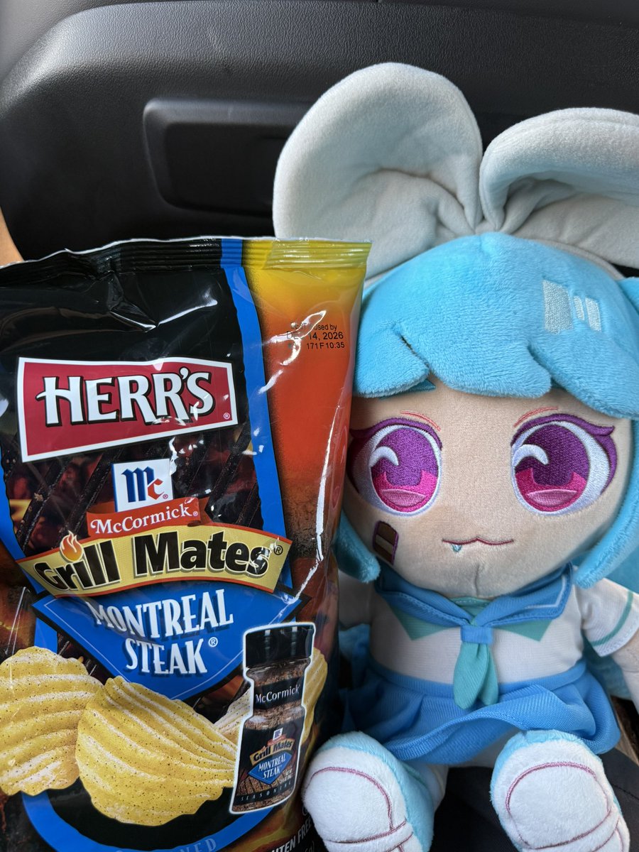 omf_eve's tweet photo. quaver tries random gas station chipspspsps https://t.co/owqvGquPyk