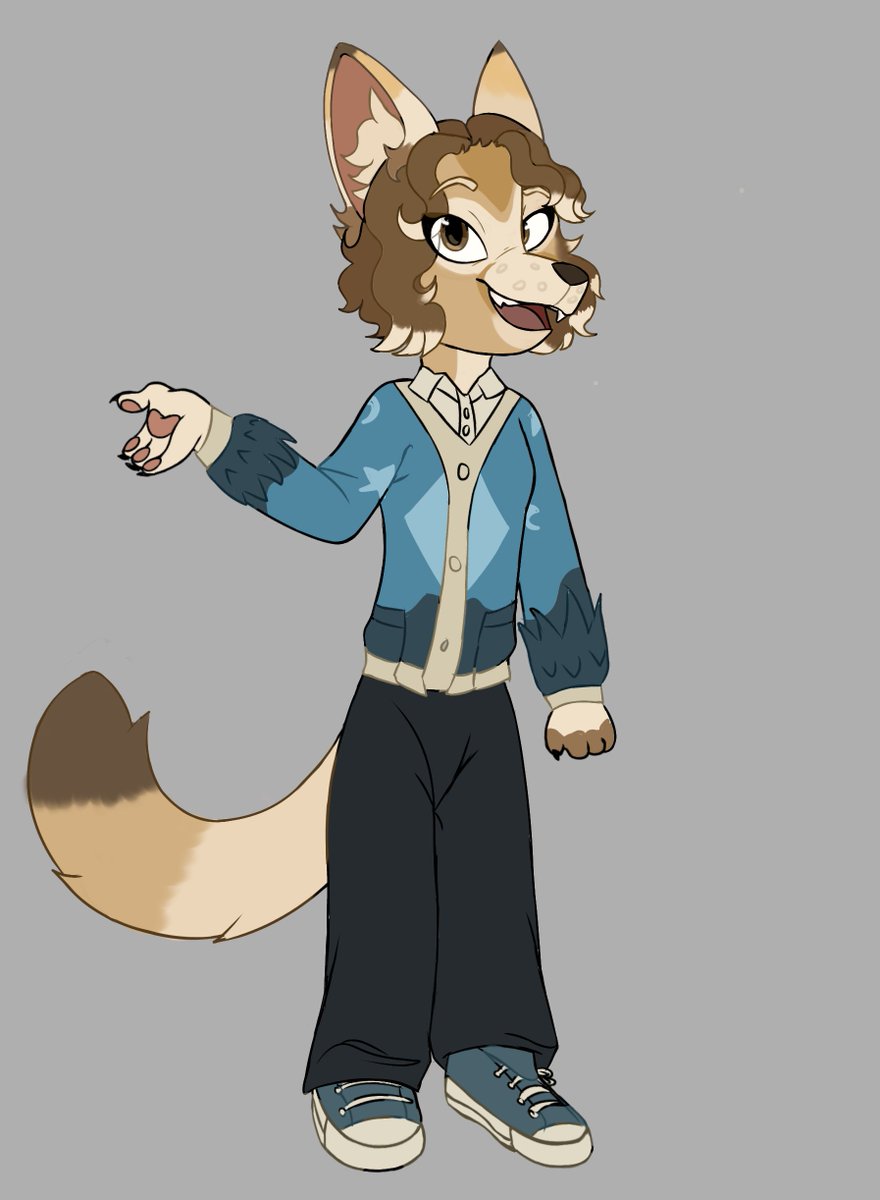 AmberMuney_'s tweet photo. Fursona doodles yayy, say hello to Corineeee ♥️
#myart #fursona https://t.co/BPGI5G96dK