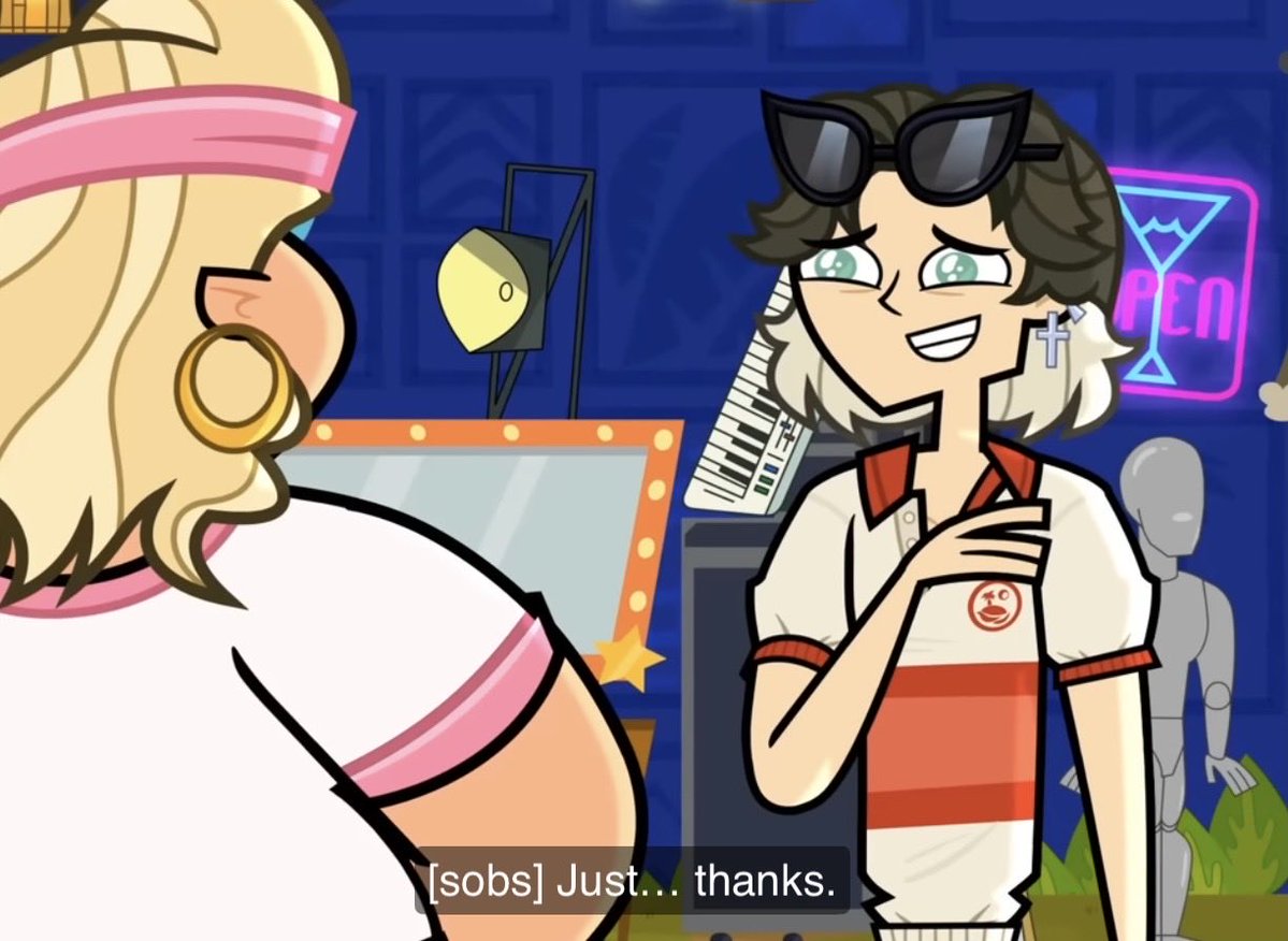 1219Ribzz's tweet photo. Why did y’all include this glasses scene with Evie, only to later end their dynamic on such a negative note? It was incredibly jarring, like tonal whiplash. https://t.co/sQX0bYBfCZ