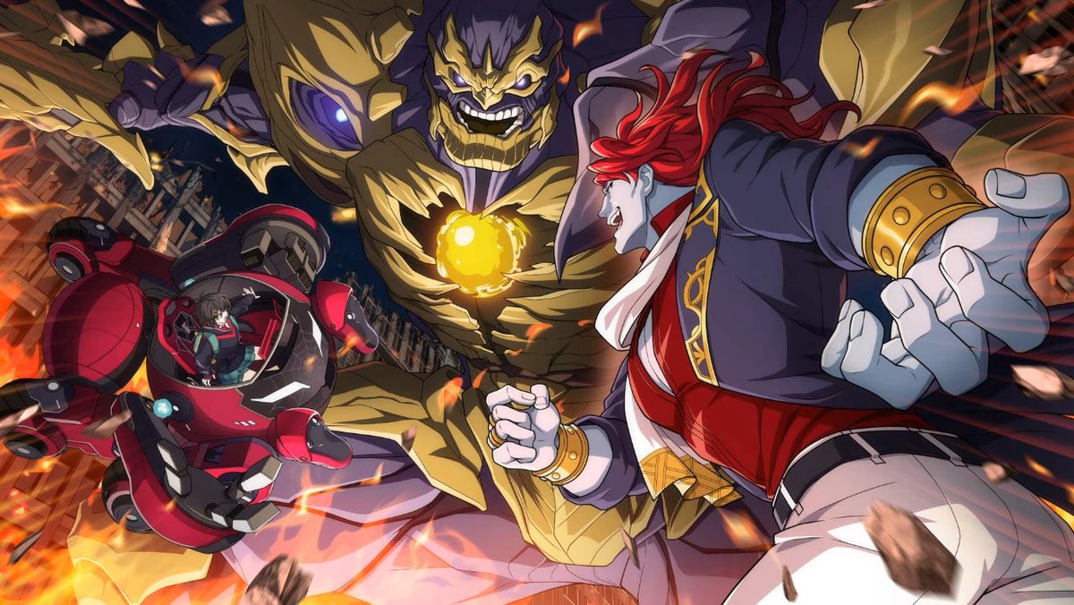 PatriarchPanda's tweet photo. Really like this ending. Champion basically going 
"oh you beat my ass, fair."
"What's going in your universe Peni?" 
"Evil fucked up Thanos, Sure I can beat his ass" https://t.co/857CprB3rl