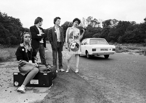 PunKandStuff's tweet photo. X Ray Spex on tour in 1977
Photo © Ian Dickson. https://t.co/nthfT7IEbp