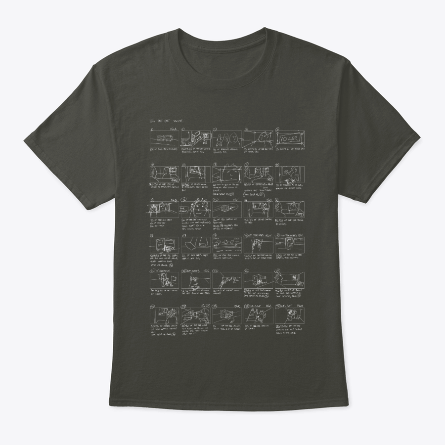 DaftLimmy's tweet photo. Dee Dee Yoker storyboard t-shirt. Coming soon. https://t.co/h1q1UUO7y1