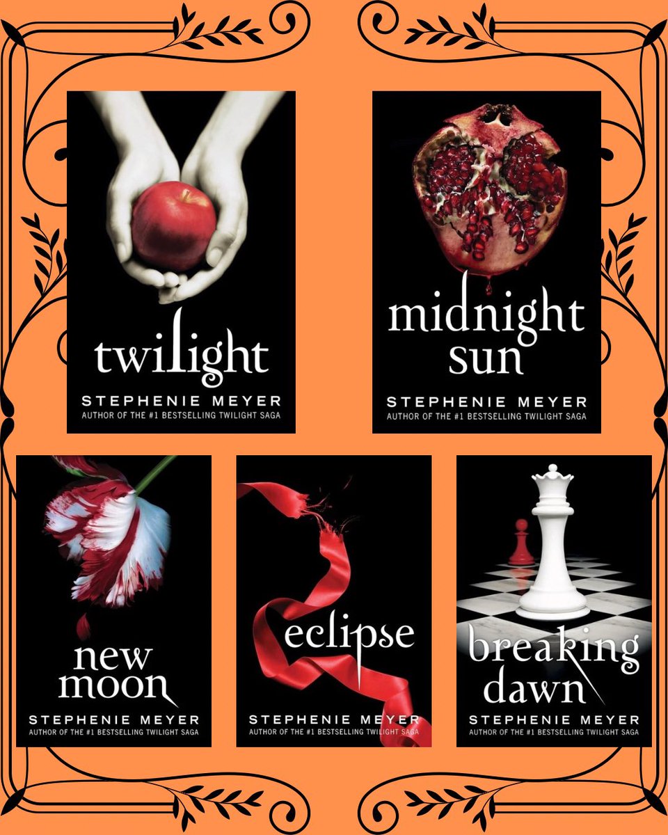 Readingromance5's tweet photo. Happy Twilight Tuesday! I will accept NO criticism on these books. NONE!

#BookRecommendations #bookstagram #books #booklover #booktok #bookworm #bookish https://t.co/7JN4uTTEBP