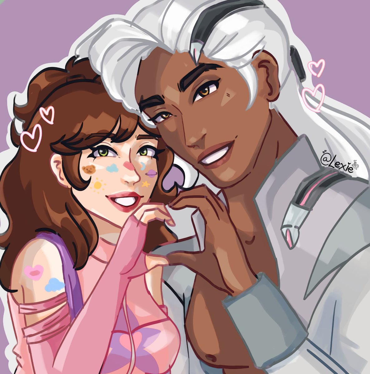 your_lexiee's tweet photo. *Niran and Kirana is joining to the chat* 
🐌🌱🪷
#lifeweaver #ocxcanon https://t.co/ku0p2HyyKF