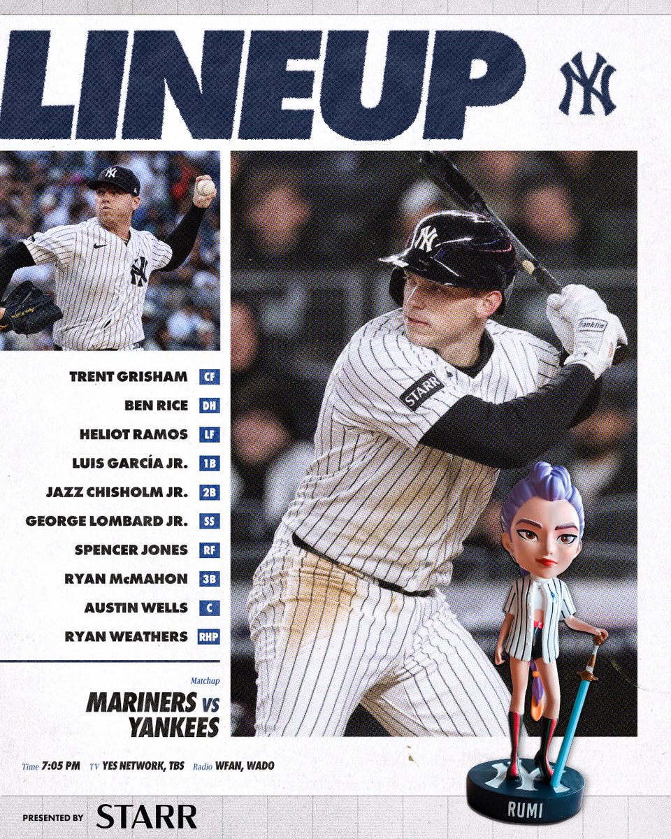 hodget04's tweet photo. RT @Yankees: New Series at The Stadium. 

#RepBX https://t.co/jvCFTtOYf8
