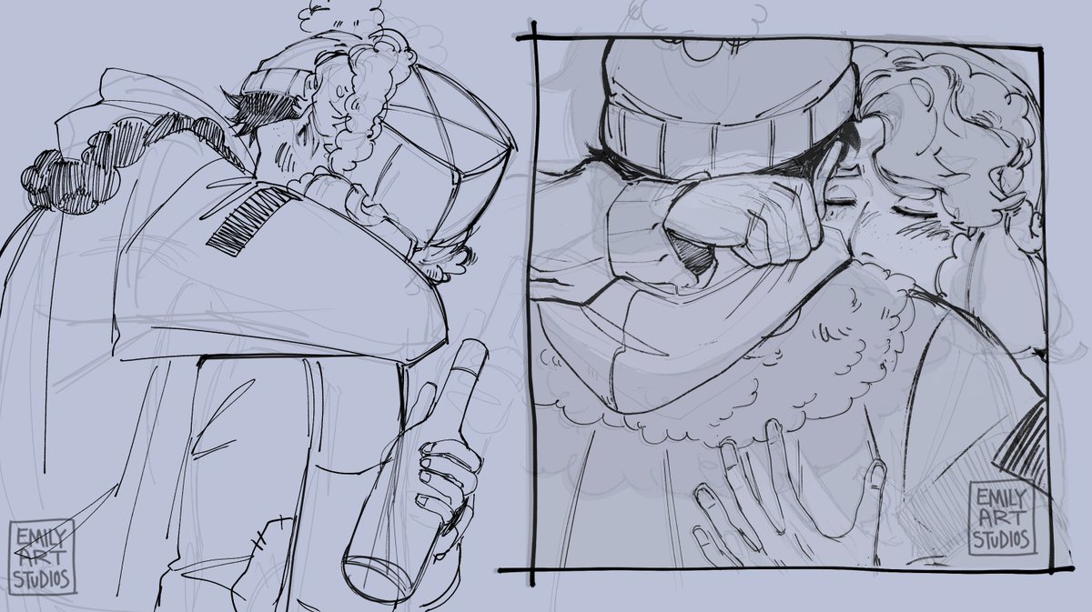 EmilyArtStudios's tweet photo. ✧Sketch vs Render✧ https://t.co/OHj8hR0abM