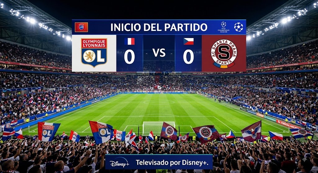 JuanPTeixeiraCM's tweet photo. UEFA Champions League ⚽️🏆🇪🇺 | Ronda 3️⃣ | Vuelta
Inicio del partido en el Groupama Stadium
🔵🔵 Olympique Lyon 🇫🇷
🟤🟤 Sparta Praha 🇨🇿
#UEFA #UCL #ChampionsLeague #Champions #championsnosbt #OlympiqueLyon #Lyon #OL #SpartaPraha #Praha #LyonPraha #Francia #RepublicaCheca #Chequia