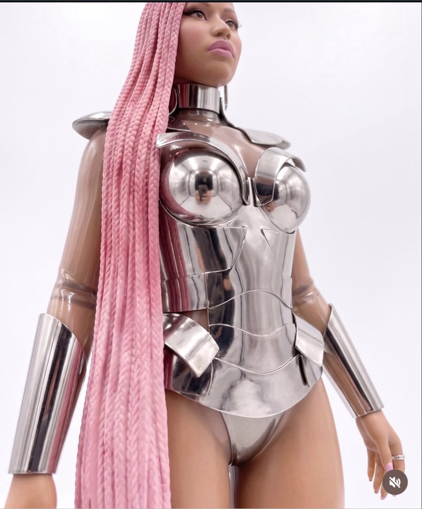 slykay30's tweet photo. Nicki Minaj's  “Motorsport" figurine.. https://t.co/QxRRajGMNi
