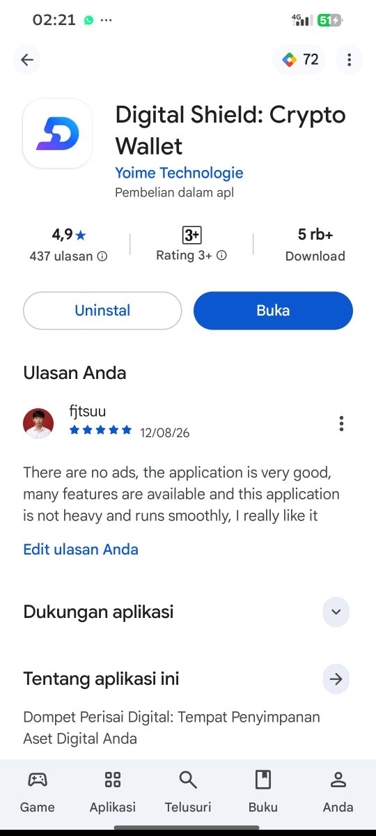 Alfacircle_'s tweet photo. There are no ads, the application is very good, many features are available and this application is not heavy and runs smoothly, I really like it https://t.co/oizj6pdvfV
