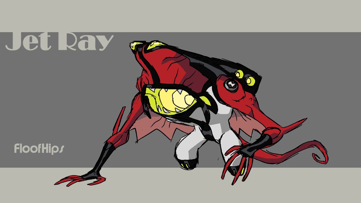 FloofHips's tweet photo. Redid my original series jetray https://t.co/xu0DBH2FsB
