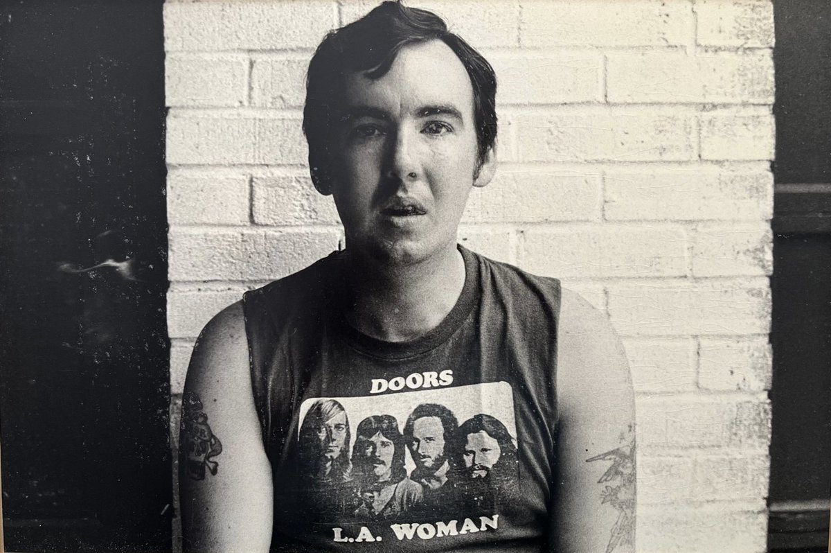 AmyRigby's tweet photo. I took this photo of my older brother John, I was 18 &amp; he was 20. He introduced me to the Who and Mott the Hoople. Hunter Thompson, Charles Bukowski. Brains, brawn and bluster- John died this week doing what he loved, heart attack on a bike trail in DC.  Gonna blast Aqualung now. https://t.co/HbKZLMzadh