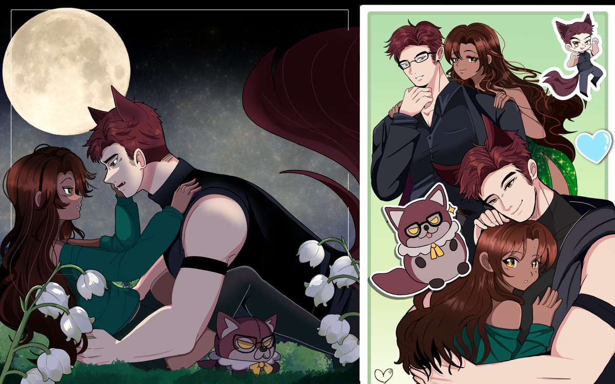 peanuts861's tweet photo. YAY MY COMMISSION IS DONE! 💞 I'm so glad the art community is helping us feel closer to Valko with art. It's great! 🥰

Artist: @MomoDearestt 

#全世界都爱敖尹
#ValkoIsLoved
#BringValkoBack https://t.co/e8SpMI2Yyz