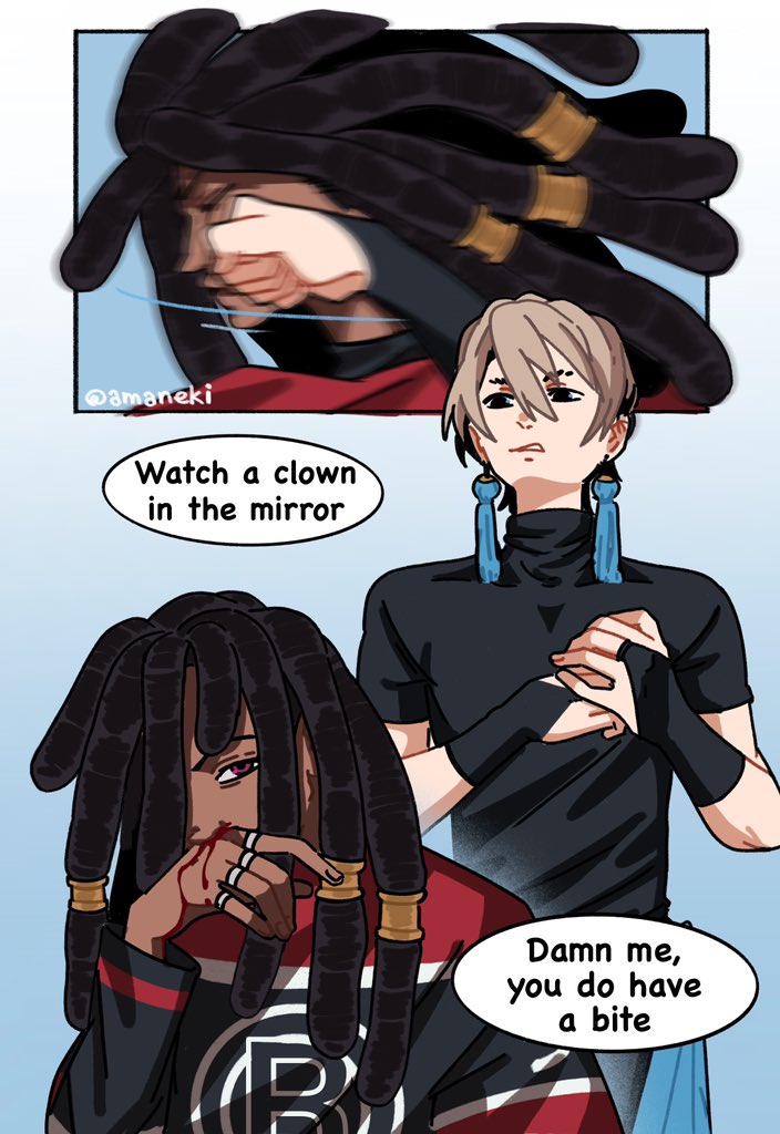 amanekiart's tweet photo. part 2 
#janka hockey/figure skating AU https://t.co/4zzHJUxReO