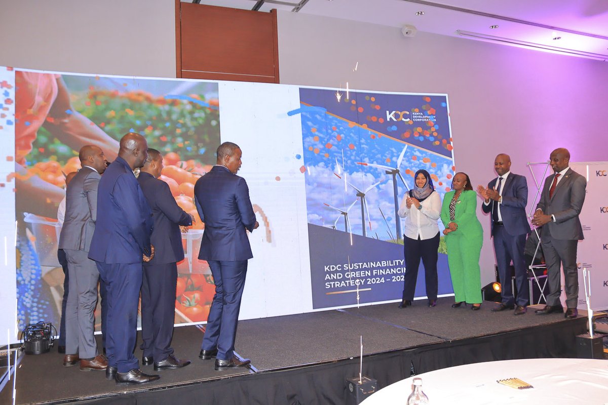 KDC_KE's tweet photo. The challenge is clear: turn potential into credible, investment-ready assets.

As Hon. Nasra, CEO Kenya Green Building Society remarked during the launch of KDC’s Financial Products and Sustainability & Green Financing Strategy:

Build a visible pipeline. Set credible standards. Deliver measurable impact.

That is how we move from ambition to bankable opportunities and from capital to lasting impact.

The opportunity is here. The time to invest is now.

#KDC #GreenFinance #SustainableInvestment #DevelopmentFinance #Impact