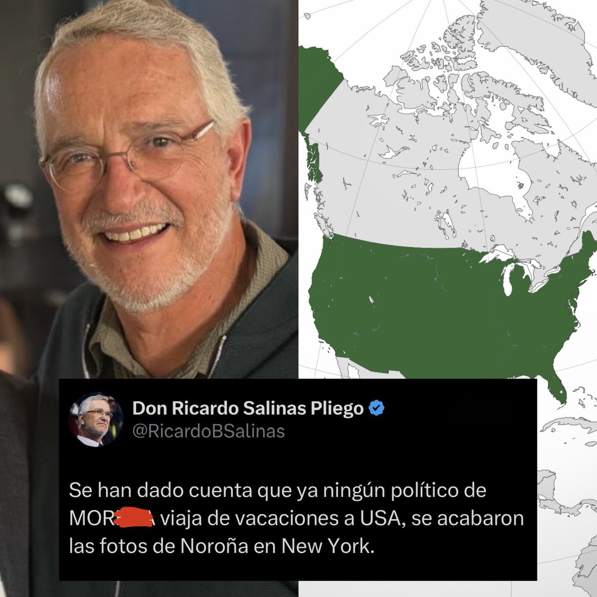 CerebrosG's tweet photo. El famoso empresario Ricardo Salinas Pliego en su cuenta oficial. https://t.co/hY5Me0fqDy