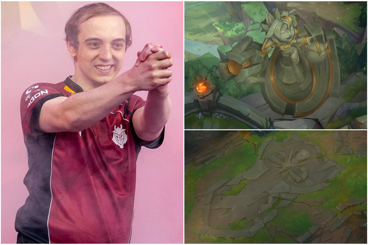 PolymarketLoL's tweet photo. 🚨 JUST IN: RIOT selects Caps  🇩🇰  as third inductee into the Hall of Legends  🏅

▫️Tristana is chosen as his Signature Champion and will be getting a Transcendent skin on 26.18, September 10th  ‼️