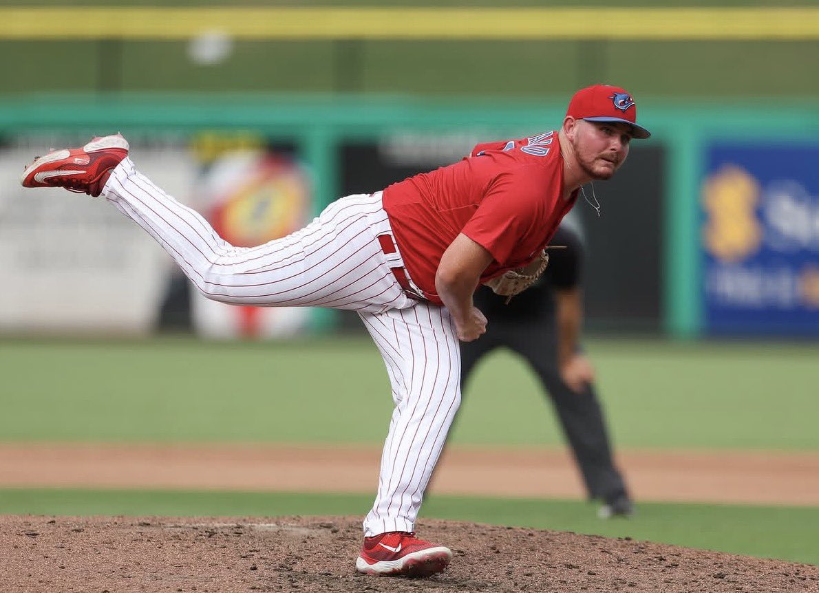 PhilsTailgate's tweet photo. The Phillies released the following players:

RHP Colin Peluse
RHP Peyton Havard
C Lou Albrecht https://t.co/GrdIP1LenG