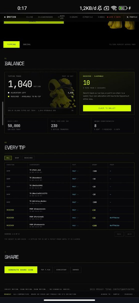 PalohRoy's tweet photo. The $MOTION community keeps getting bigger.

Send Me Tips 100-1000 🔥

More activity→more attention→more participation→stronger community.

@motiontip 
 $cashtags 
@tipmotion 

Keep posting.
Keep tipping.
Keep supporting creators. https://t.co/yC4JlS9M1K