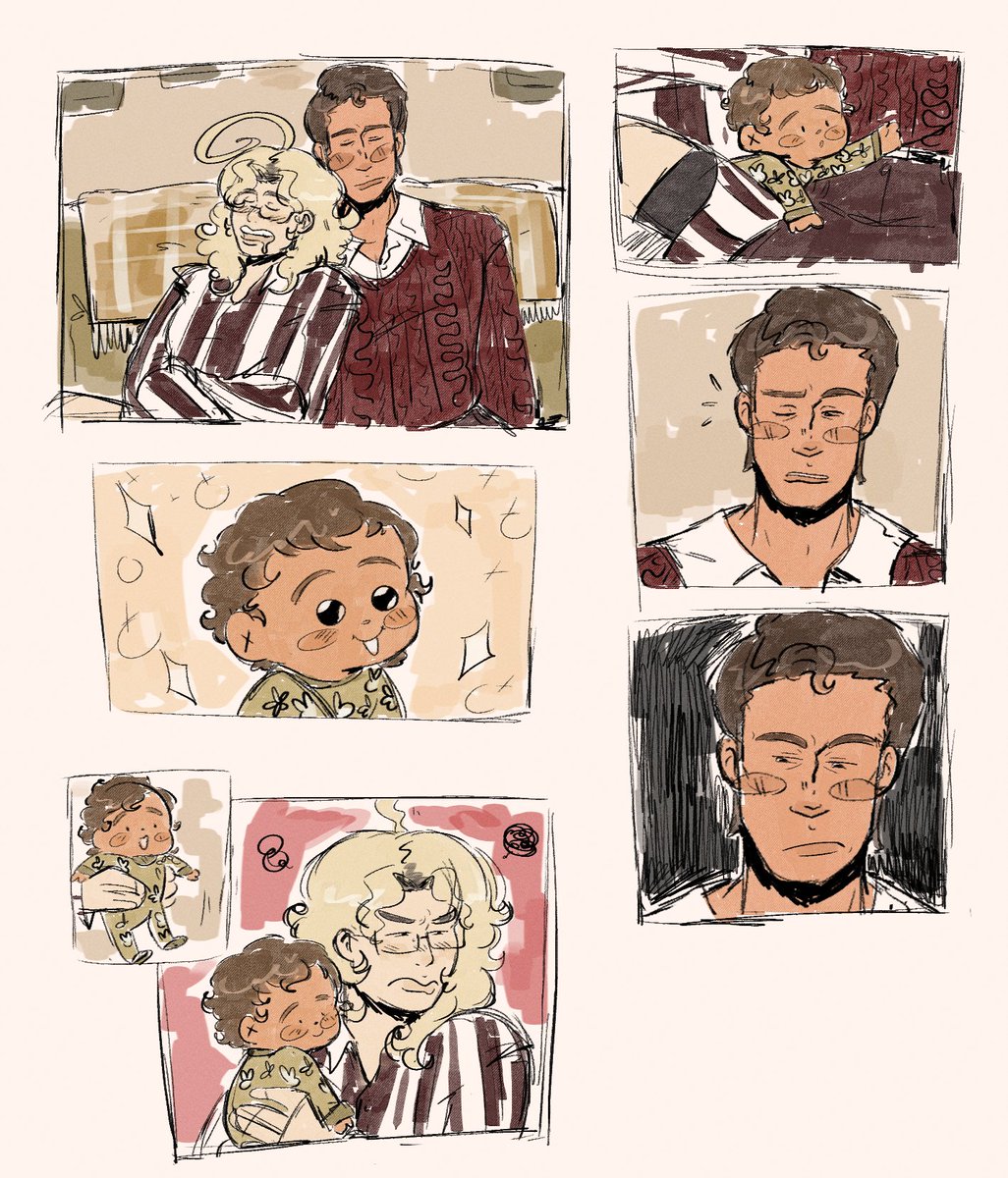 sparrowfleet00's tweet photo. (🎨 @/devilstooth_ )

🕷👁 ft. @/metalbeetal oc

Bellamy please just love your kid. https://t.co/QlcuhXfqvI
