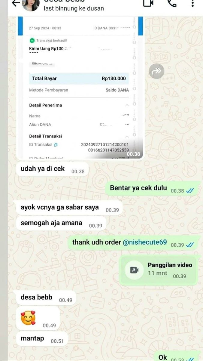 NISHECUTE69's tweet photo. 🌟 Ready #vcs, vidio pribadi, group tele konten private. di jamin 💯REAL&amp;AMANAH❗Minat? bisa langsung chat❗️
https://t.co/DYY9nUcKLT https://t.co/Y6JR8DcrDw