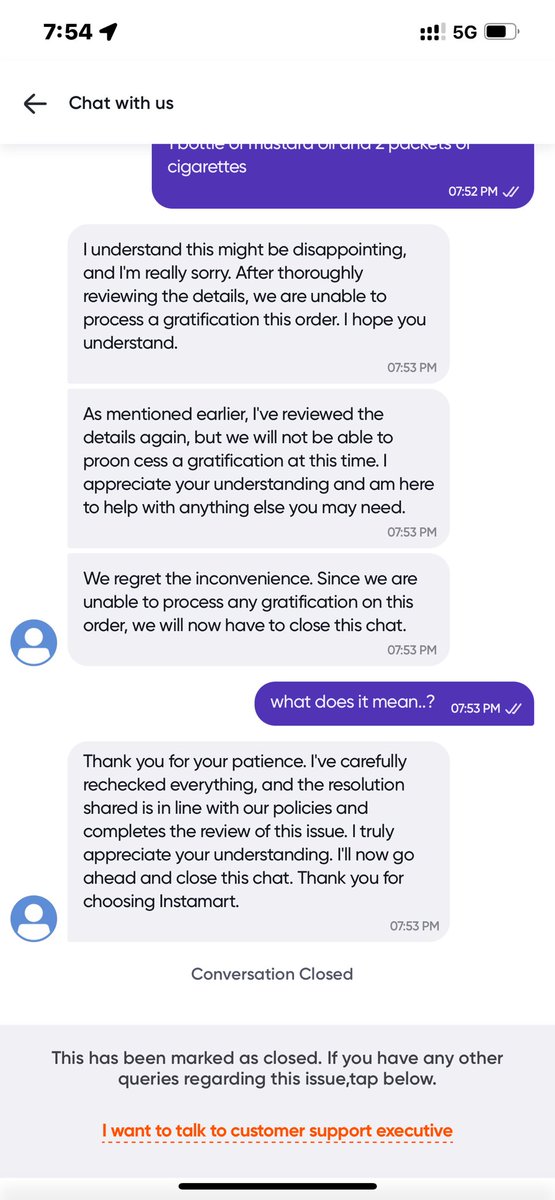 JayPatel0070's tweet photo. @aajtak @Shasshi_Sharma @ritvick_ab Please suspend the license of.@Swiggy as-well .
Trying to get help for order Number: 245425852160425 as few items are missing in the order but there is no help from any .@Swiggy representative over the application and social media platform since last 5 hours.
.@nch1915 help me https://t.co/SZaet9ODTv