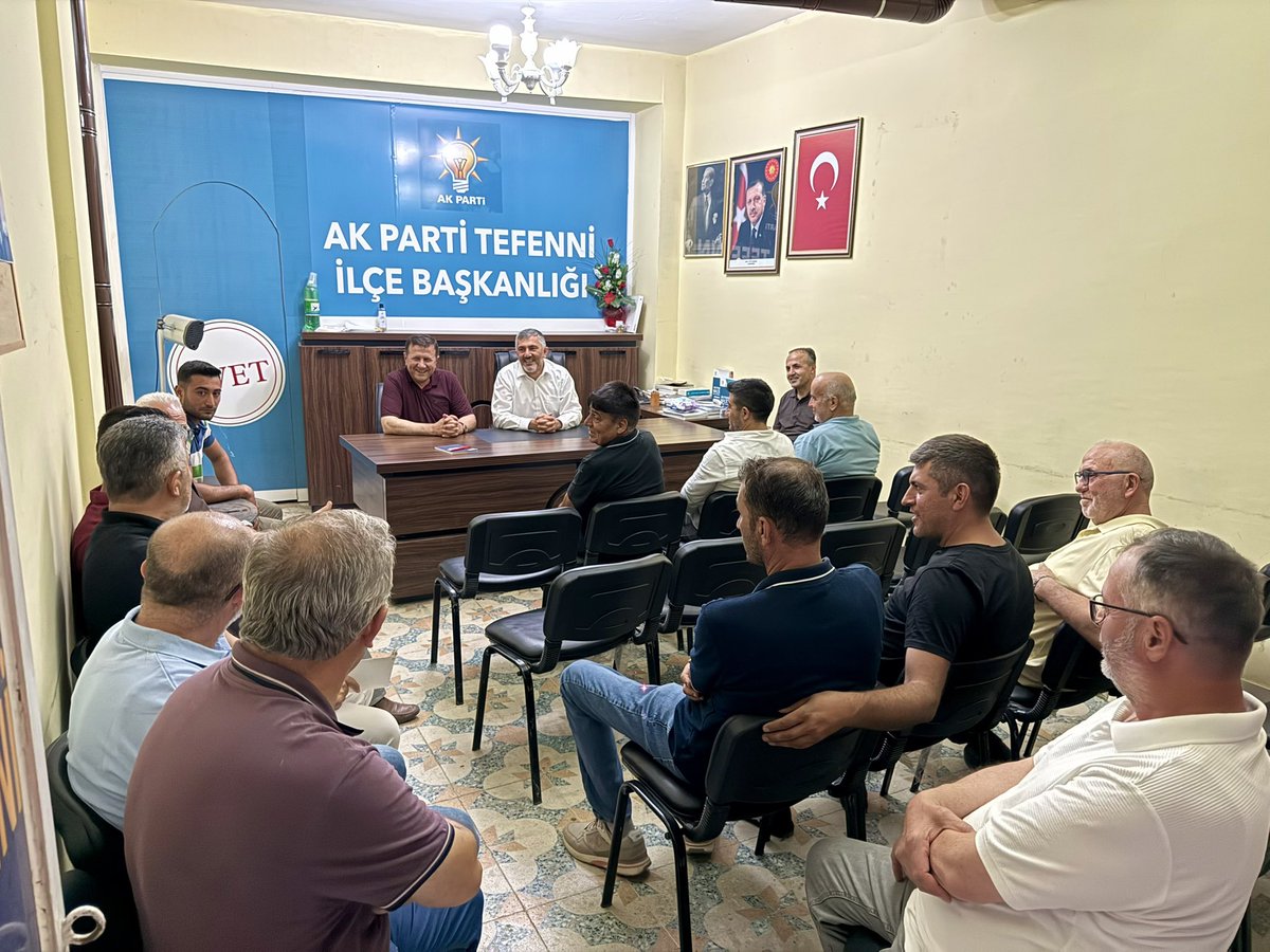 Ak_Korkuteli's tweet photo. 📍Ak Parti Tefenni İlçe Başkanlığı 

İlçe Başkanımız Sayın Osman Nuri KÖK ve ilçe yönetimimiz ile birlikte, AK Parti Tefenni İlçe Başkanımız Sayın Fatih Özcan ve kıymetli teşkilatını ziyaret ettik. https://t.co/Cp1ARhbdhK