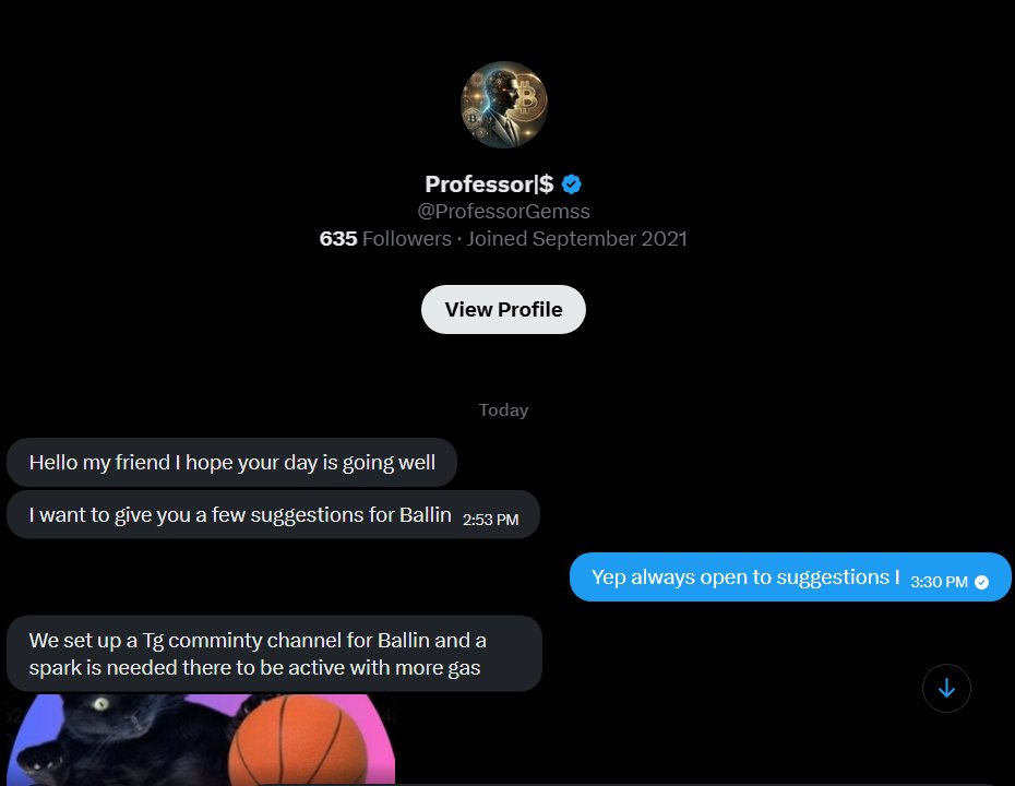 e2005pe's tweet photo. We have a Community Telegram now created by @ProfessorGemss for @BallinB20 

this will be a place to talk all things about base:0xb2000000000000000000007dae559f0c24ad0a01 and there are already 18 members 🔥

TG Link: https://t.co/KK6Poarzzv https://t.co/MDlaNL07UL