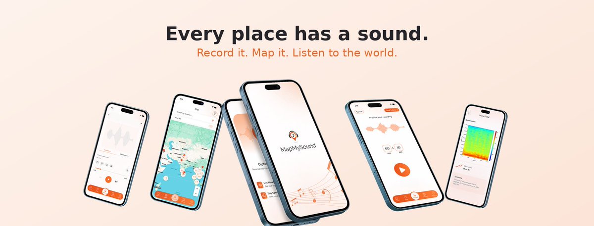 MapMySound tweet picture
