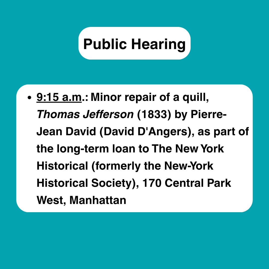 nycpublicdesign's tweet photo. Our next public meeting will be held on Monday, August 17th at 9:10 am.  

You can find our agenda and instructions for viewing and participating both virtually and in-person here: https://t.co/Dn1DSr73tX https://t.co/lFC7EOoCBu