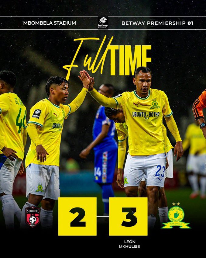 SundownsZone's tweet photo. We secure maximum points in Mpumalanga 🟡👆 #Sundowns #BetwayPrem #NeverStopRising https://t.co/KlOC0cxYf7