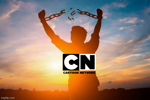 RiseFallNickBck's tweet photo. Cartoon Network realizing it doesn't have to run Teen Titans GO 1046 times a week anymore: https://t.co/Or0ldSrJv0