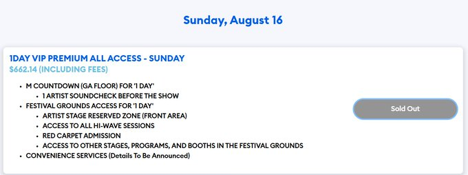 sansaboy's tweet photo. WTB KCON D3 VIP PREMIUM 8/16  

dm/comment  with offers :)

#KCONLA #KCON #EVAN #MEOVV #KCON2026 #TXT https://t.co/uZlv18SCRq
