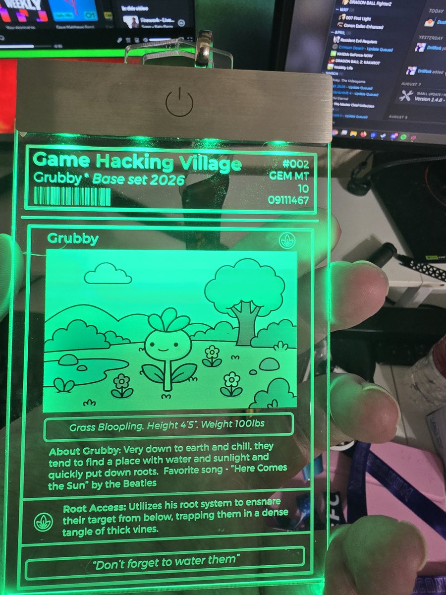 realdrillfork's tweet photo. @GameHackingGG Also grabbed a sweet badge. Will be happy to support again next year! https://t.co/NmIpVJzB0C