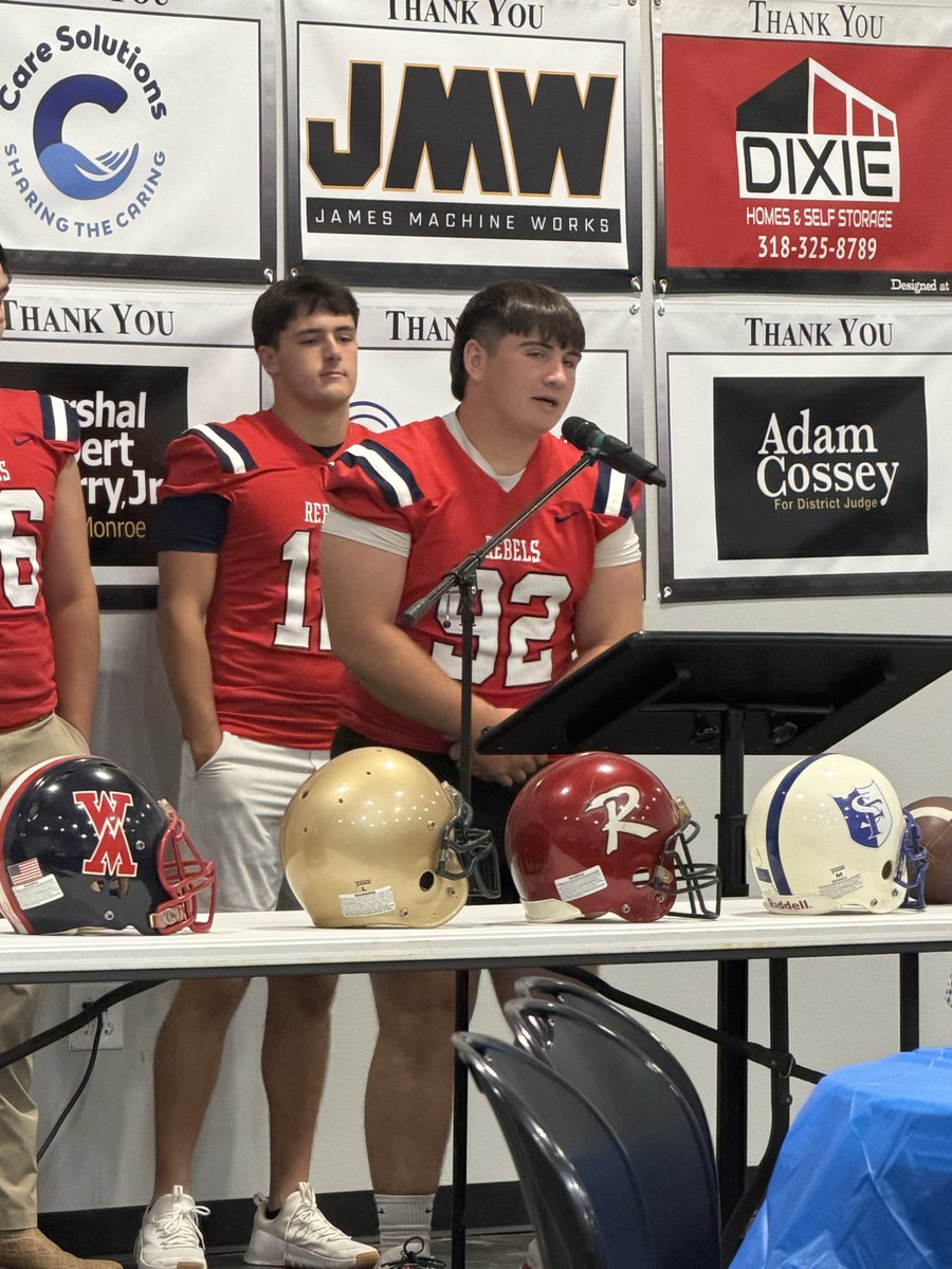 BraxtonFlo's tweet photo. Great start to my senior season!
Placed 5th in the BIGS Iron Man Competition and had the opportunity to represent my team at the Pigskin Preview. 
The grind is real, but I’m staying focused on one goal and continuing to put in the work every day.
Grateful for every opportunity I’m given and excited to see what this senior season has in store! 💪🏽
@WestMonroeFball @OuachitaFB @SAUFootball @GreenWaveFB @AStateFB @McNeeseFB @Nicholls_FB @RaginCajunsFB @ULM_FB @coachbryen @Coach_BowserFB @Coach_Langley @CoachBradSmiley @CoachRPittman @JakeMartinOC @GeauxPrepsLA @hollinstyree @MorningDrive318