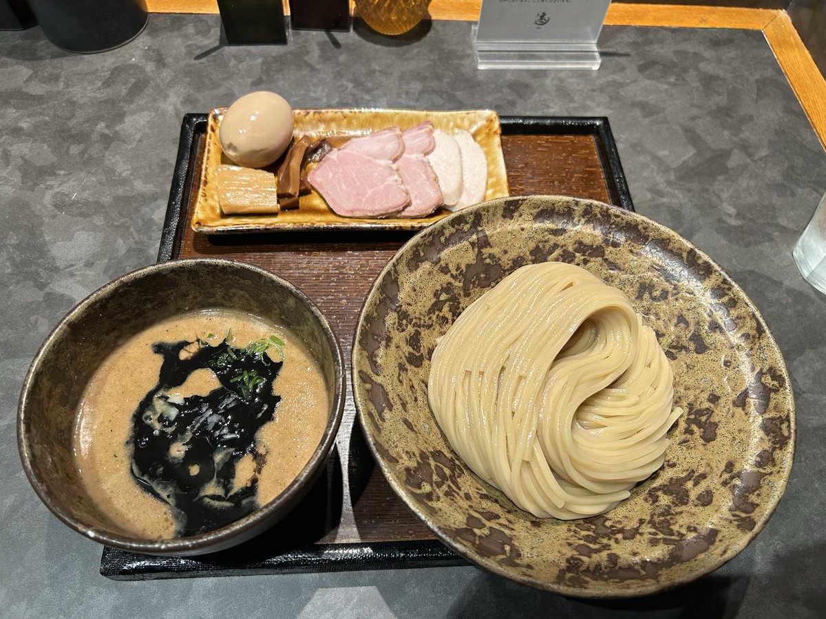 app1ause125's tweet photo. 池袋🦉お盆休みに食べたイケ麺🍜
つけ麺やすべえ　
六厘舎
遷sen
元祖めんたい煮こみつけ麺 https://t.co/vpWdloODzA