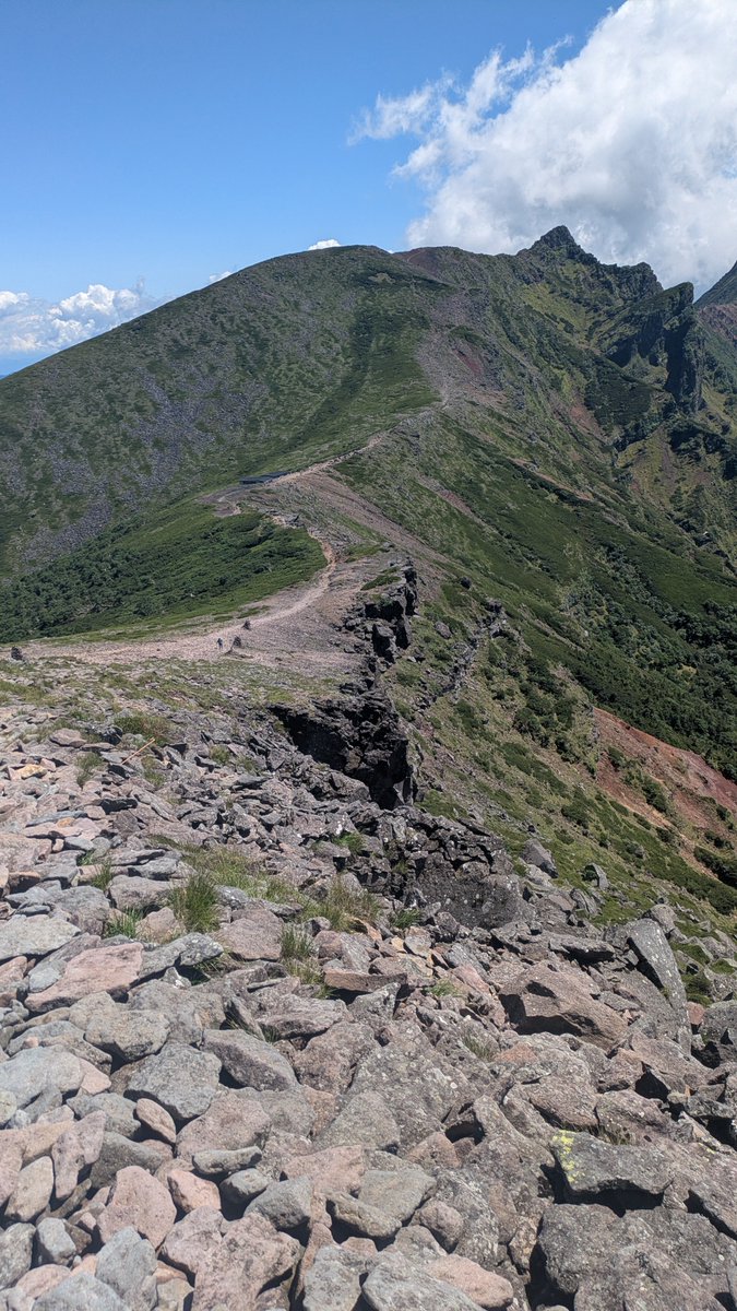 misakingoto's tweet photo. 8/9-8/11 八ヶ岳登山⛰️

8/9
新宿駅→茅野駅→美濃戸口→赤岳山荘🍚→赤岳鉱泉♨️💤

8/10
赤岳鉱泉→行者小屋→文三郎尾根→赤岳→赤岳頂上小屋→横岳→硫黄岳山荘🍚→硫黄岳→赤岩の頭→オーレン小屋♨️💤

8/11
オーレン小屋→箕冠山→根石岳→東天狗岳→黒百合ヒュッテ🍚→渋の湯♨️→茅野駅→新宿駅 https://t.co/FPAMapPtRJ