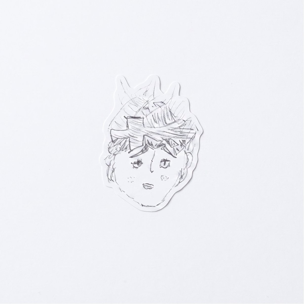 flat954's tweet photo. 椿泰我さんが台本に落書きした影山拓也さんの似顔絵

#ふらっと954 #IMP. https://t.co/cGmCMf7o1k