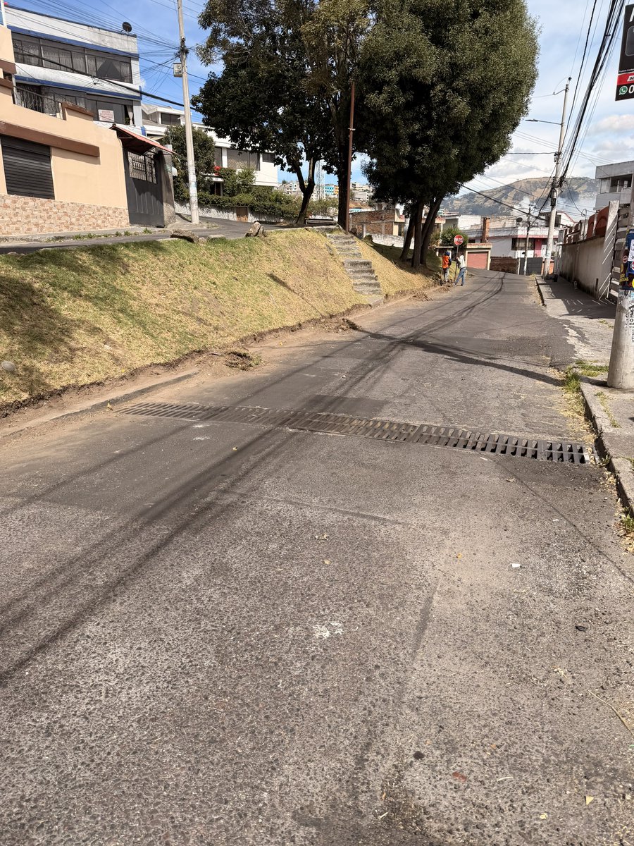 EdisonSenz3's tweet photo. @AVeeduria2 En el barrio jardín del valle el asesor de una concejala correista mandó a tumbar unos árboles y está haciendo una parada de bus en un sector innecesario gastando la plata en vano y las calles hecho pedazos https://t.co/1ESMZErNzl