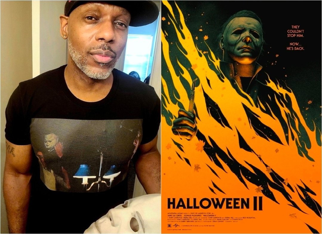 drek2474's tweet photo. Me vs the Film that made me into a Cinephile 🔪🎃🩸 https://t.co/1CKdqlyg8c