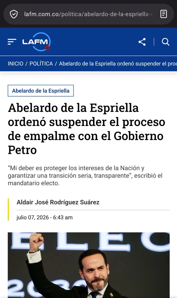 Juanchete189's tweet photo. Que cometario tan fuera de lugar, desubicado, sin base y sin fundamento, aquí la noticia donde su tuit se desmorona. https://t.co/okXYMRH6Ca https://t.co/tCa26nsdTZ
