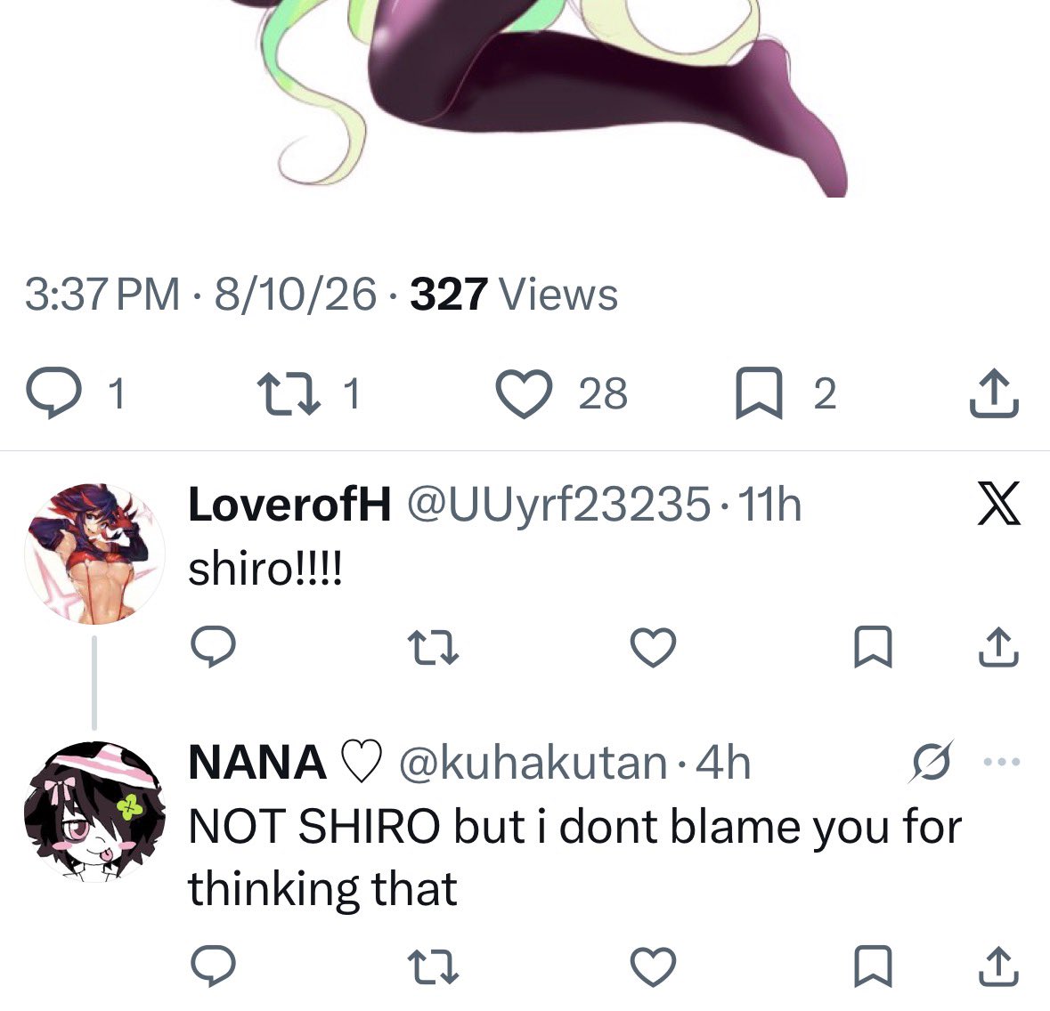 fruitfulmachina's tweet photo. NOT SHIRO btw https://t.co/Q0OMso6WH2
