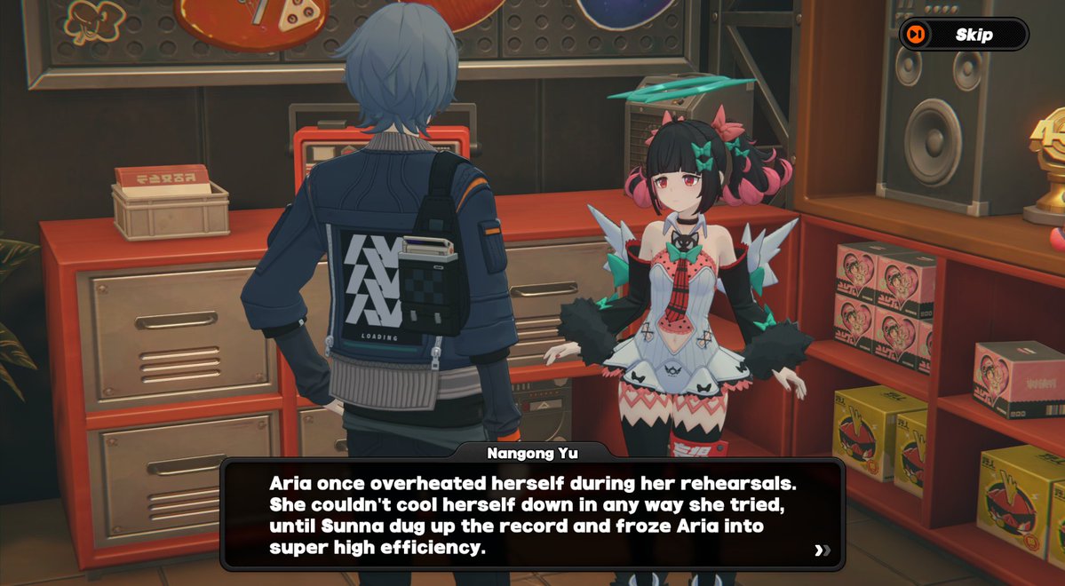 YeShroomguang's tweet photo. Nice little bit of continuity here, and a little reminder of how music is at the core of ZZZ's power system https://t.co/LCRYRonRxk