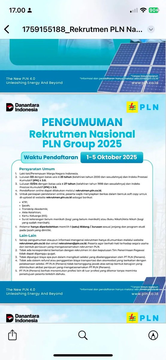 LambeSahamjja's tweet photo. top 3 BUMN idaman mertua:
- pertamina 
- Bank indonesia
- PLN https://t.co/SNWC9aECNe