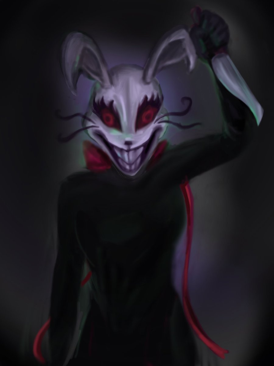 funfettitearss's tweet photo. the dancing rabbit lady 😱 she’s back #vanny 
#fnaf #securitybreach https://t.co/bVlU1xS2K6